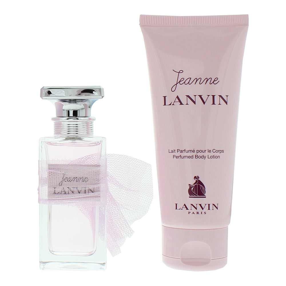 Lanvin Jeanne 2 Piece Gift Set: Eau de Parfum 50ml - Body Lotion 100ml - Product