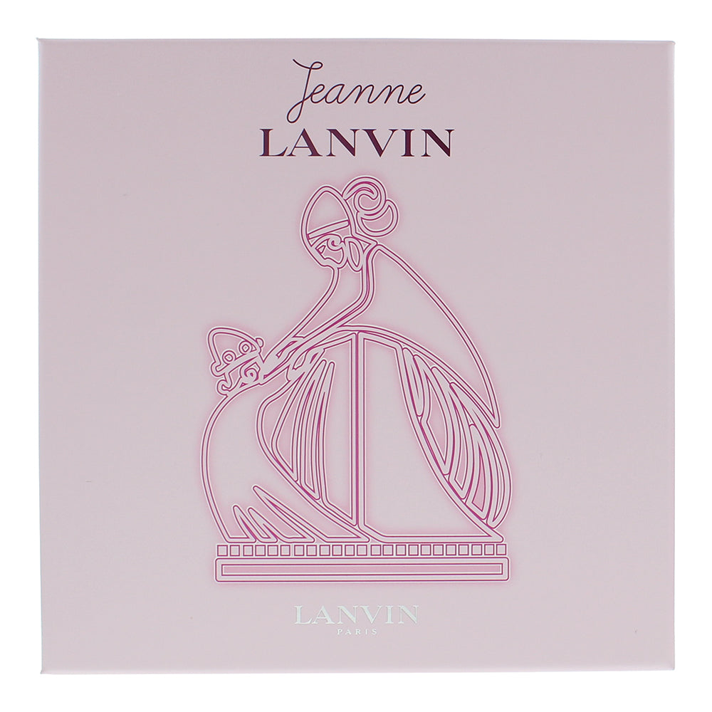 Lanvin Jeanne 2 Piece Gift Set: Eau de Parfum 50ml - Body Lotion 100ml - Box