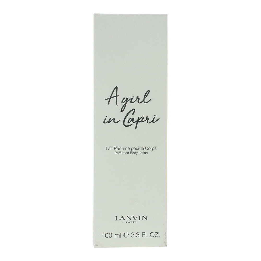 Lanvin A Girl In Capri Body Lotion 100ml - Box