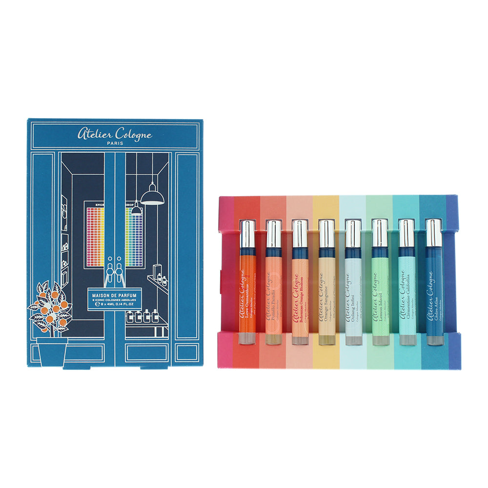 Atelier Cologne Maison De Parfum 8 Piece Gift Set: Cologne Absolue 8 x 4ml
