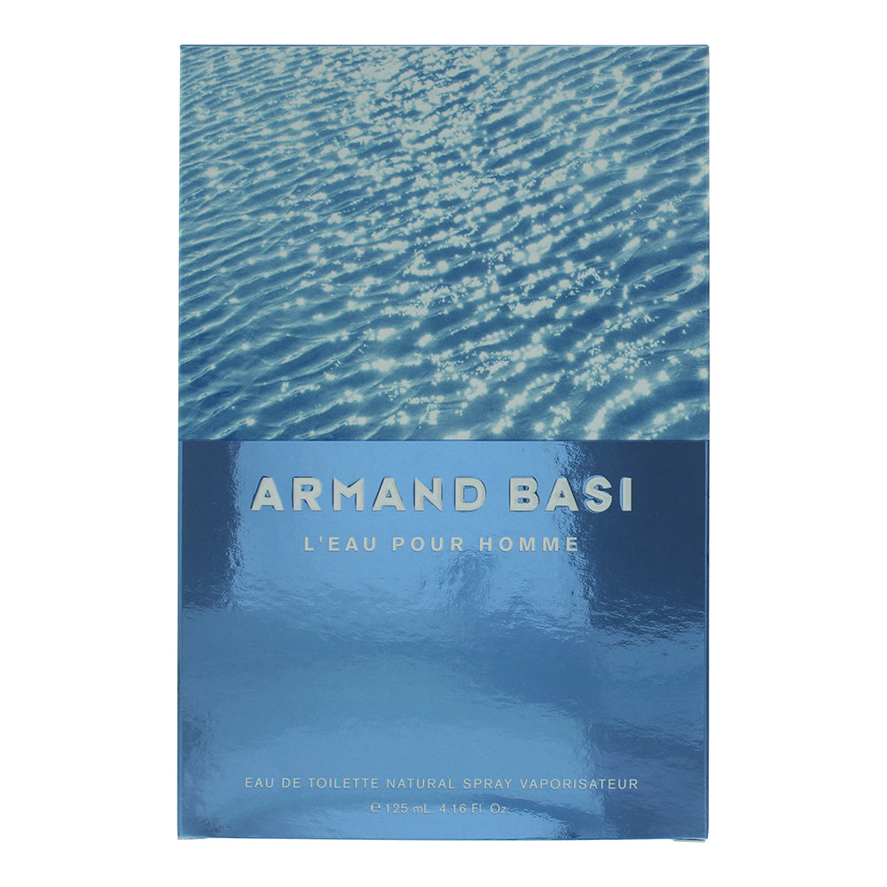 Armand Basi L'eau Pour Homme Eau de Toilette 125ml - Box