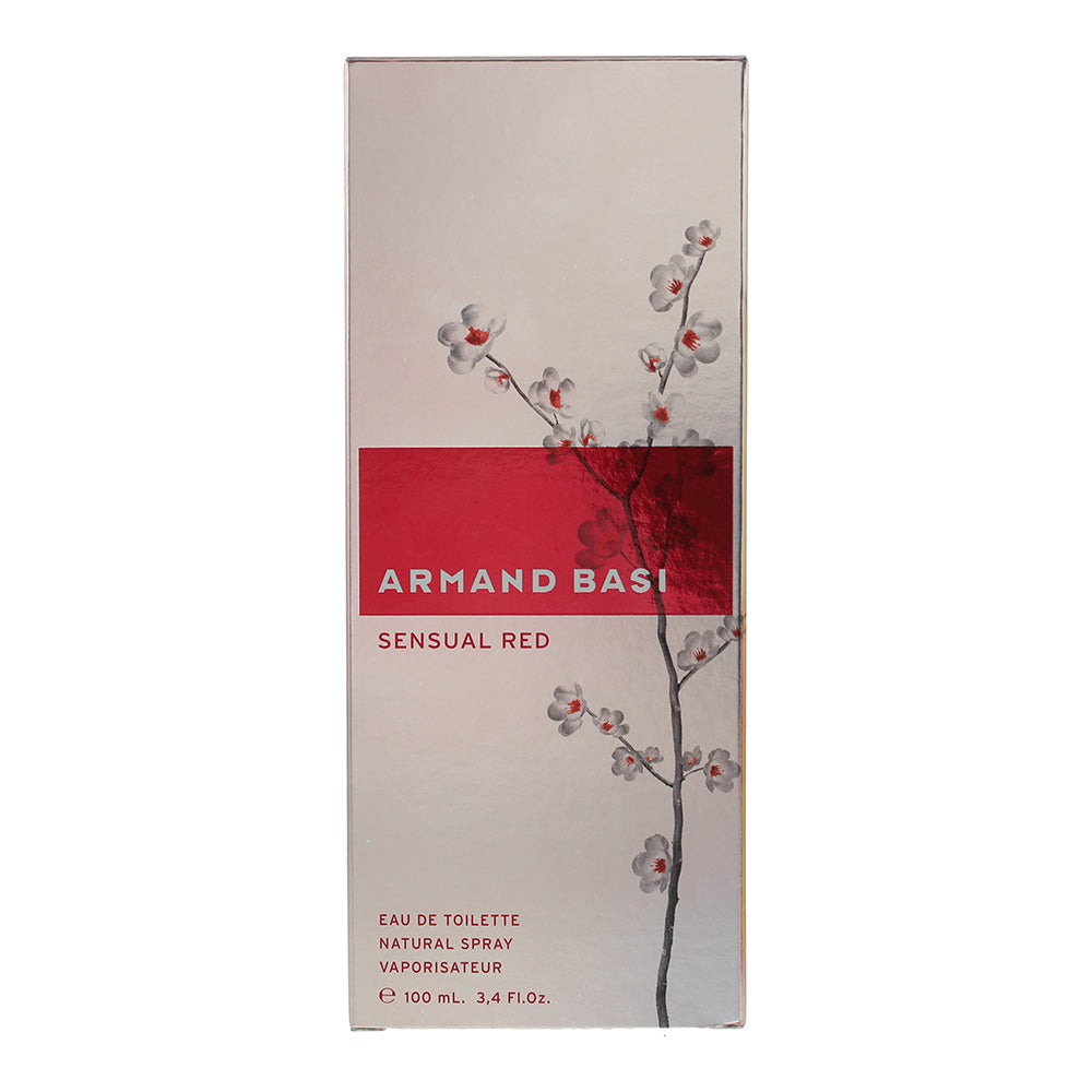 Armand Basi Sensual Red Eau de Toilette 100ml - Box