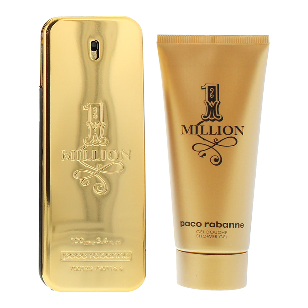 Paco Rabanne 1 Million 2 Piece Gift Set: Eau de Toilette 100ml - Shower Gel 100m - Product