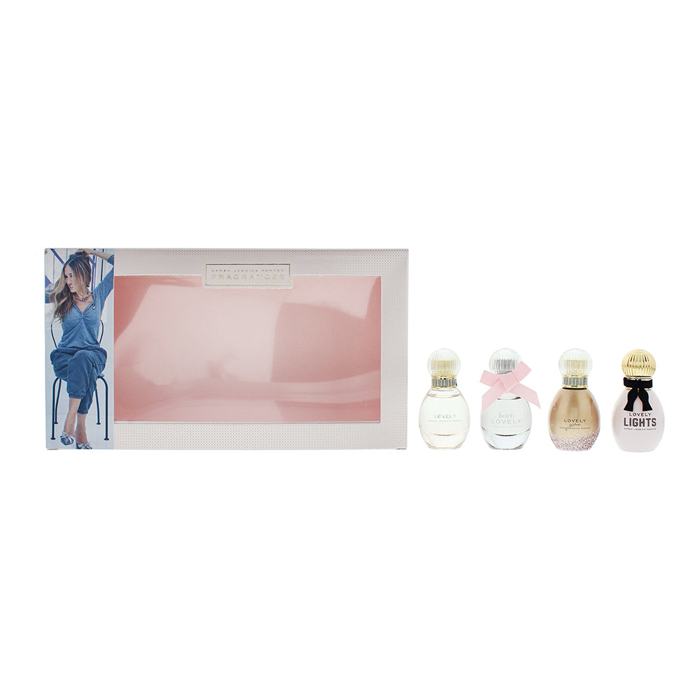 Sarah Jessica Parker Lovely 4 Piece Gift Set: Eau de Parfum 4 x 5ml