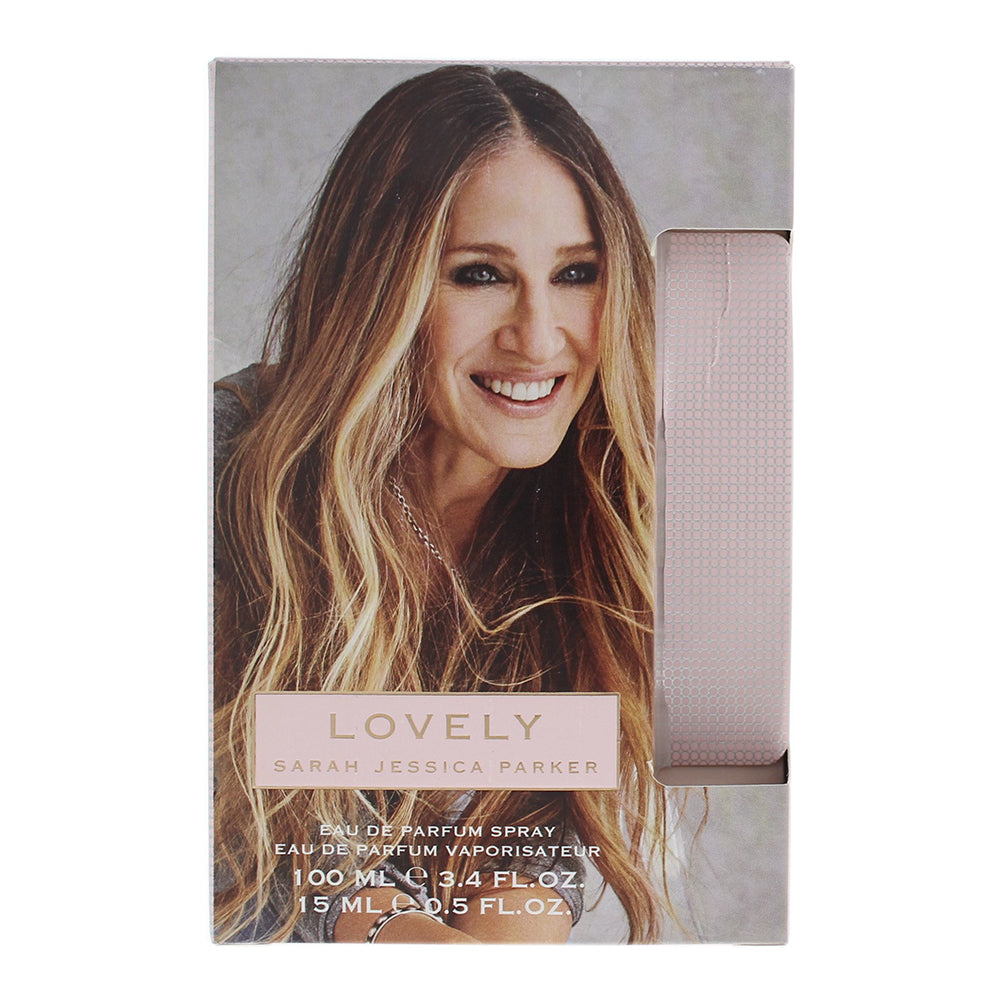 Sarah Jessica Parker Lovely 2 Piece Gift Set: Eau de Parfum 100ml - Eau de Parfu - Box