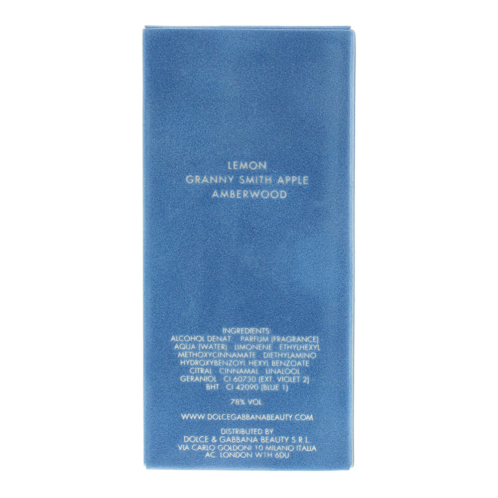 Dolce & Gabbana Light Blue Eau Intense Eau de Parfum 50ml - Ingredients