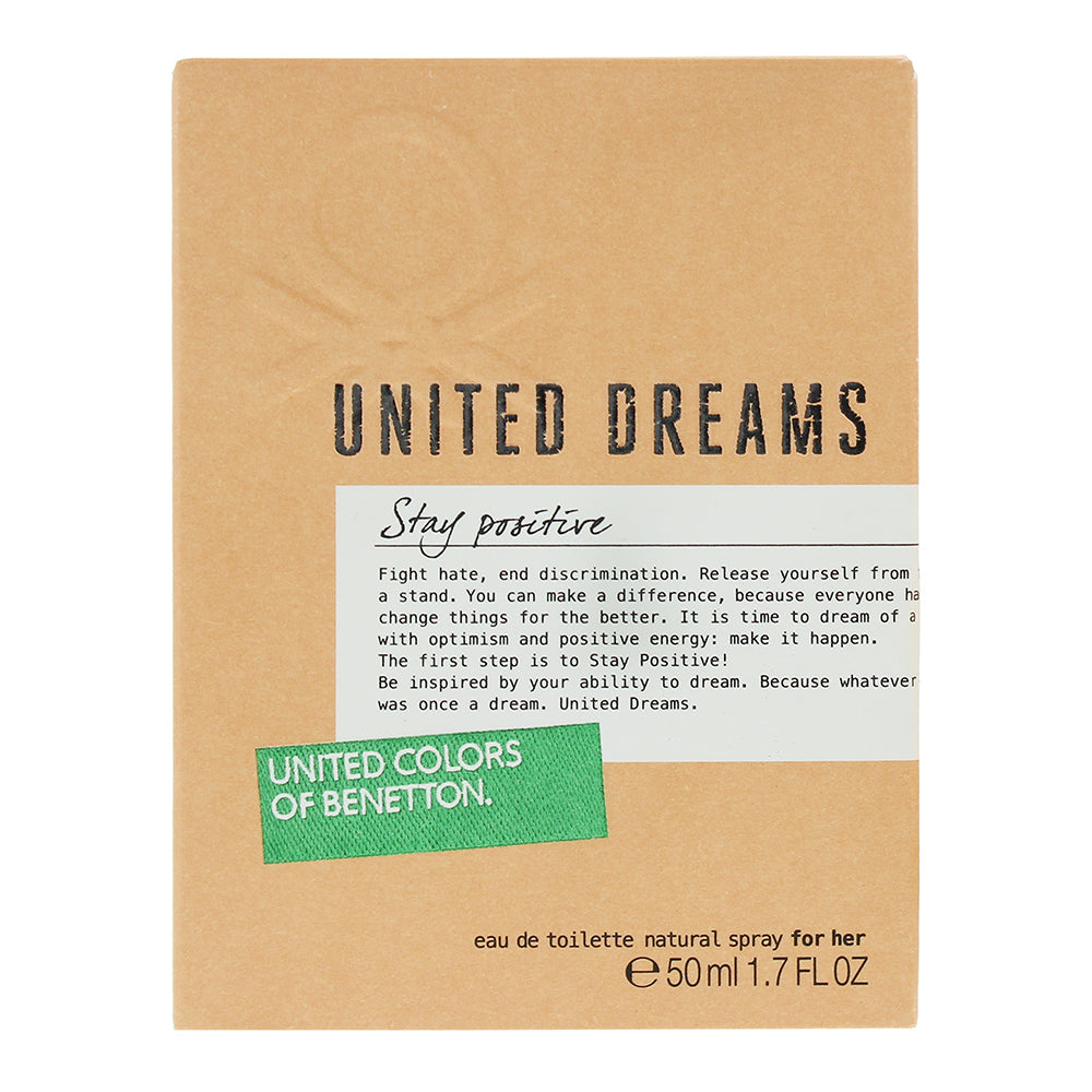 Benetton United Dreams Stay Positive Eau de Toilette 50ml