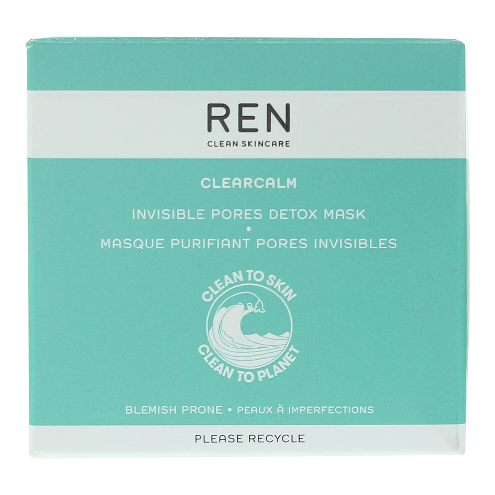 Ren Clearcalm Invisible Pores Detox Mask 50ml - Box