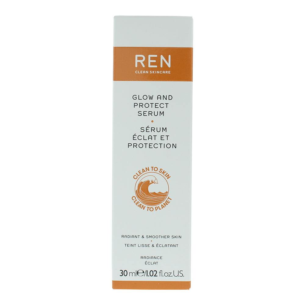 Ren Radiance Glow And Protect Serum 30ml - Box