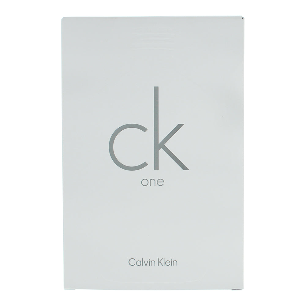 Calvin Klein Ck One 2 Piece Gift Set: Eau de Toilette 50ml - Shower Gel 100ml - Box