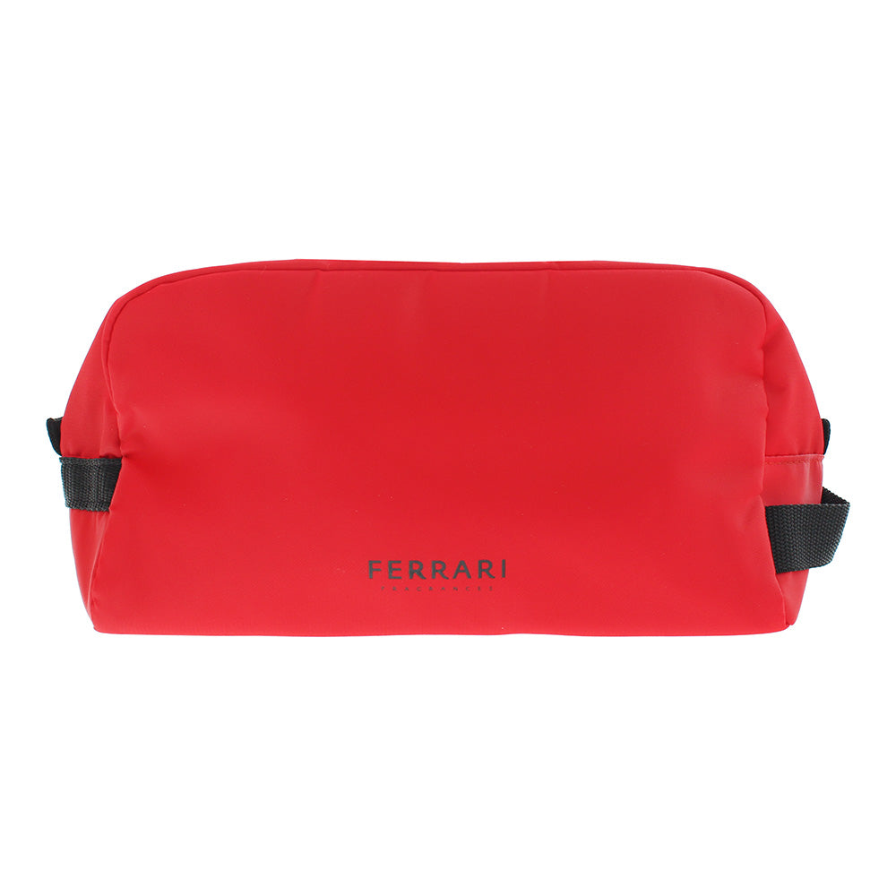 Ferrari Scudetto Red Toiletry Bag