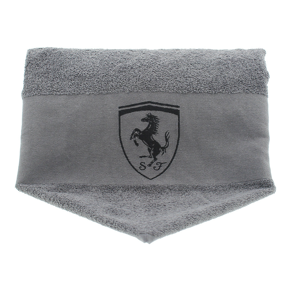 Ferrari Cavallino Grey Beach Towel