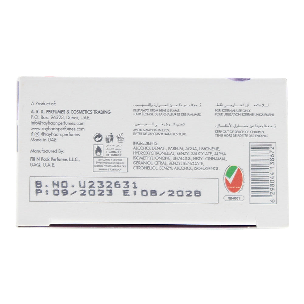 Rayhaan Ayka Eau de Parfum 100ml