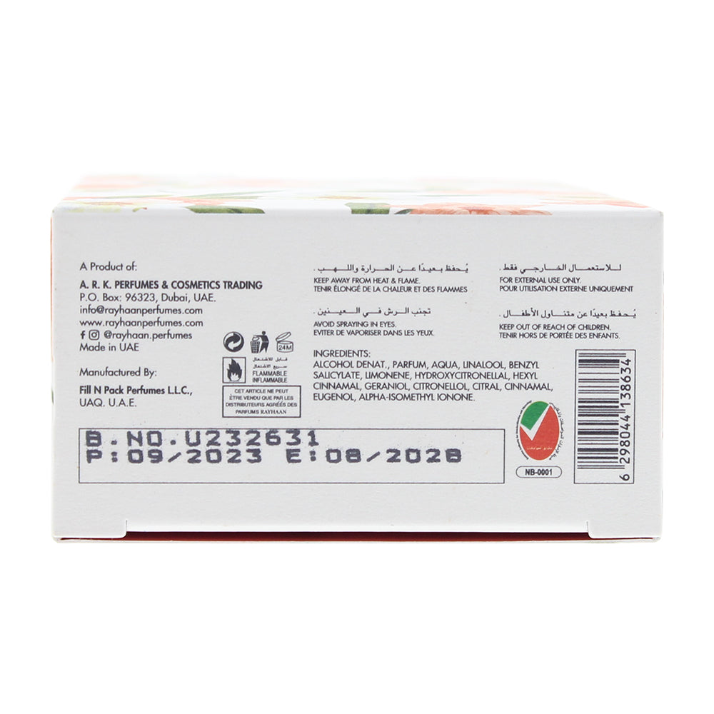 Rayhaan Floriana Eau de Parfum 100ml