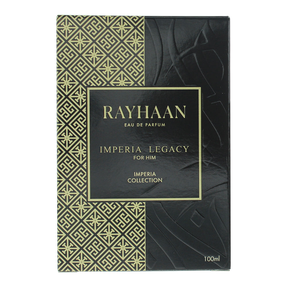 Rayhaan Imperia Legacy Eau de Parfum 100ml - Box