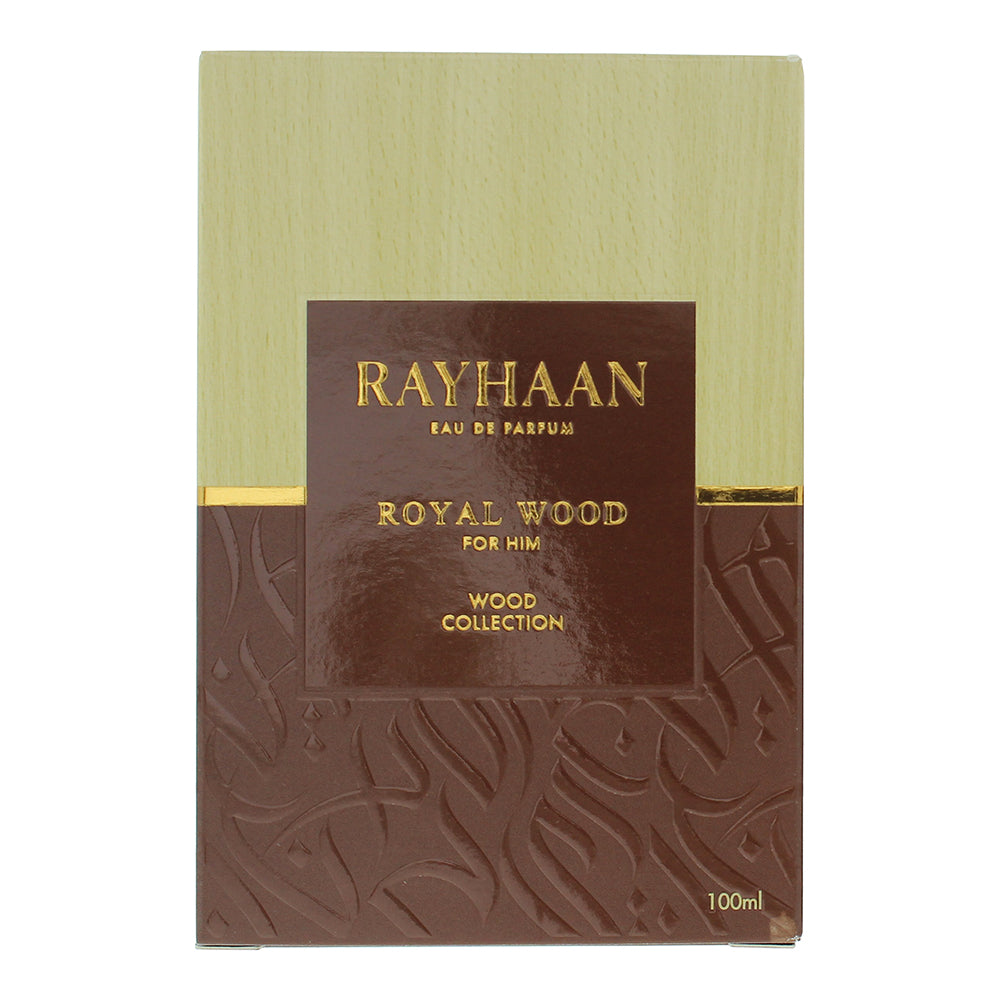 Rayhaan Royal Wood Eau de Parfum 100ml - Box