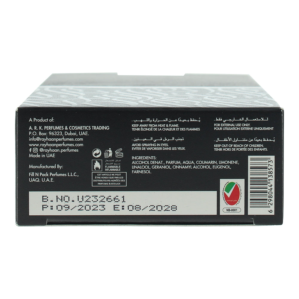 Rayhaan Wood Noir Eau de Parfum 100ml
