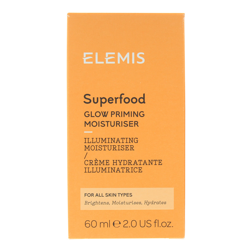 Elemis Superfood Glow Priming Moisturiser 60ml - Box