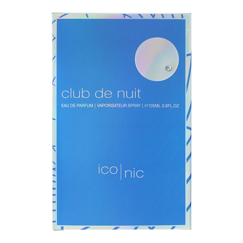 Armaf Club De Nuit Blue Iconic Eau de Parfum 105ml - Box