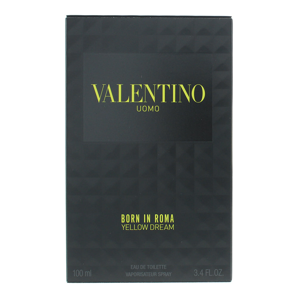 Valentino Uomo Born In Roma Yellow Dream Eau de Toilette 100ml - Box