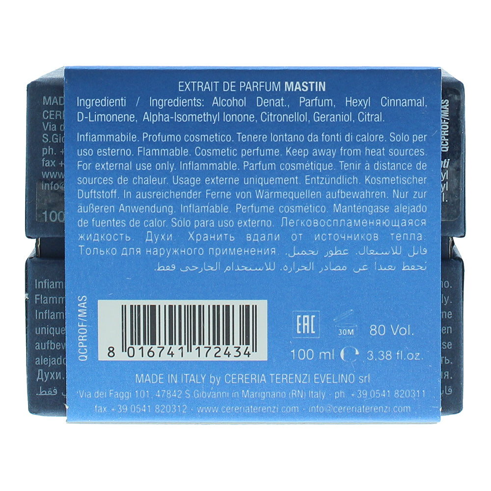 V Canto Mastin Extrait de Parfum 100ml - Ingredients