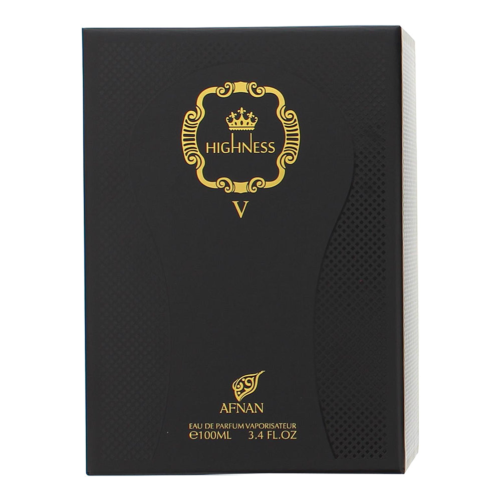 Afnan Highness V Black Eau de Parfum 100ml - Box