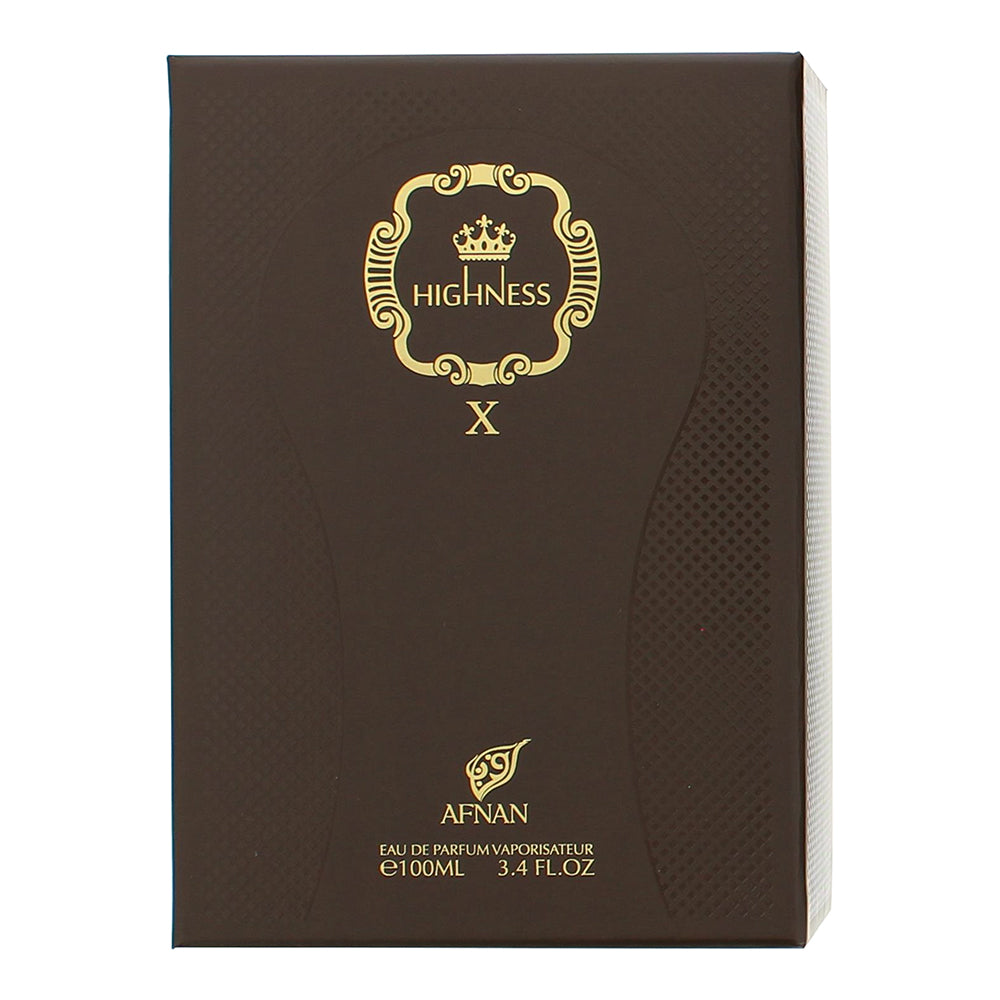 Afnan Highness X Brown Eau de Parfum 100ml - Box