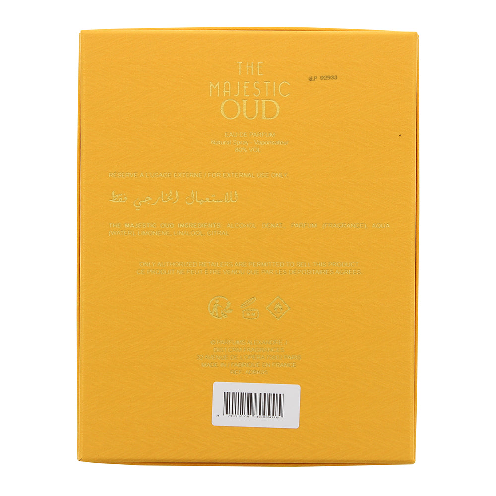 Alexandre.J The Art Deco Collector The Majestic Oud Eau de Parfum 100ml