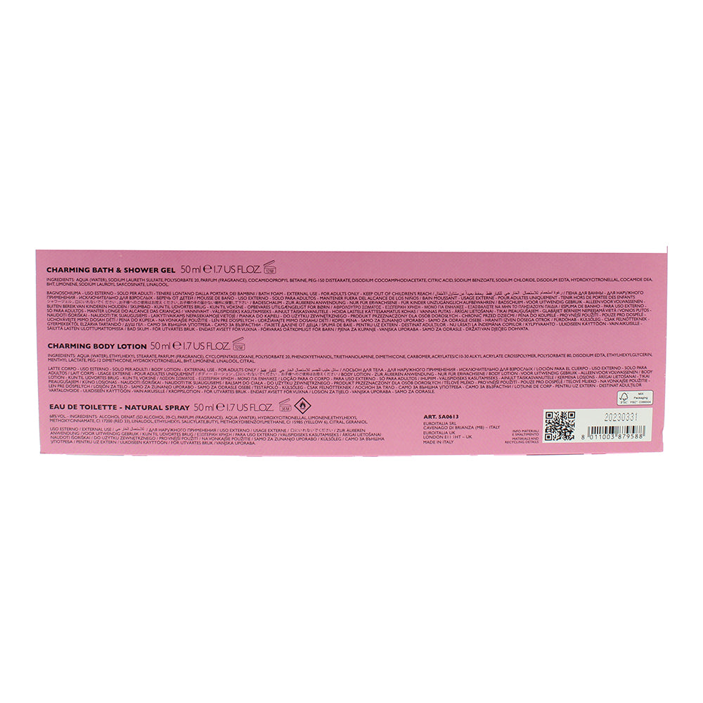 Dsquared2 Wood 3 Piece Gift Set: Eau de Toilette 50ml - Shower Gel 50ml - Body L