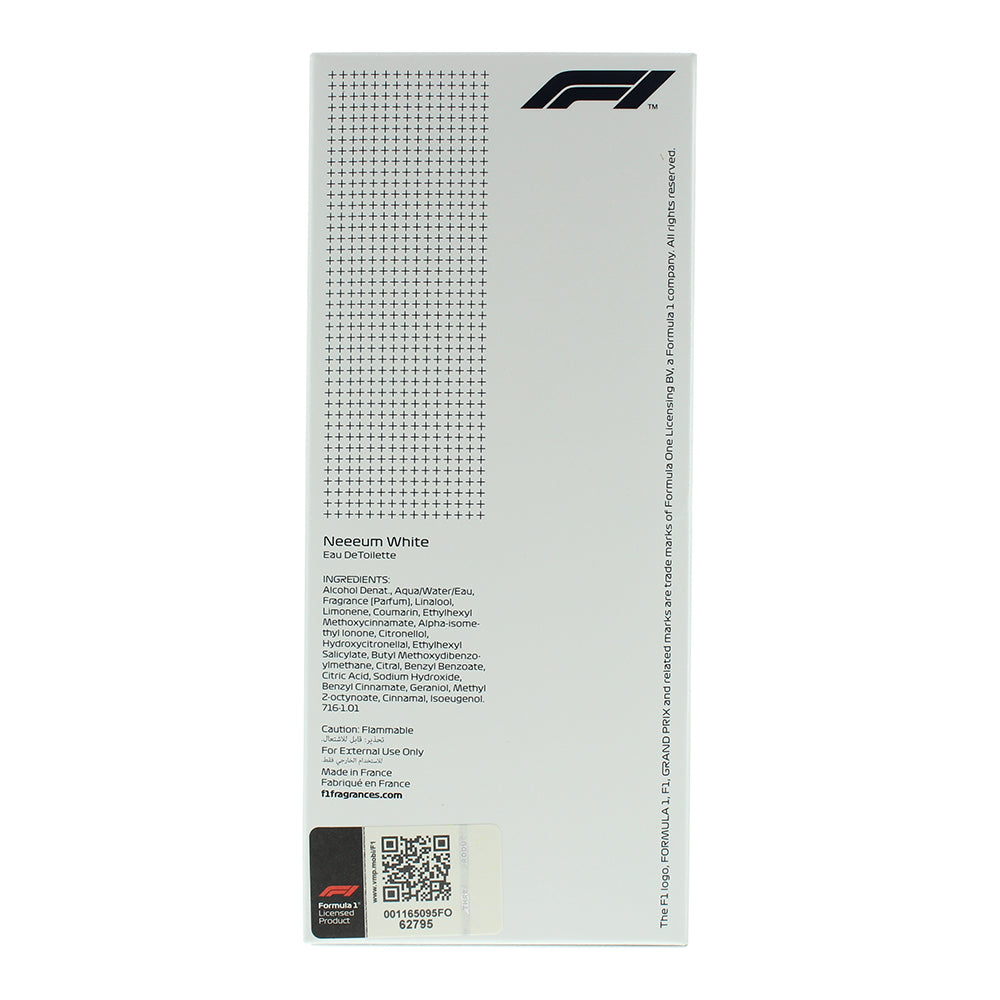 F1 Parfums Neeeum White Eau de Toilette 75ml