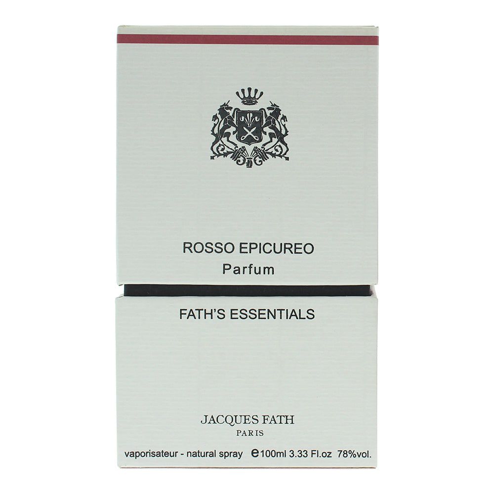 Jacques Fath Rosso Epicureo Parfum 100ml - Box