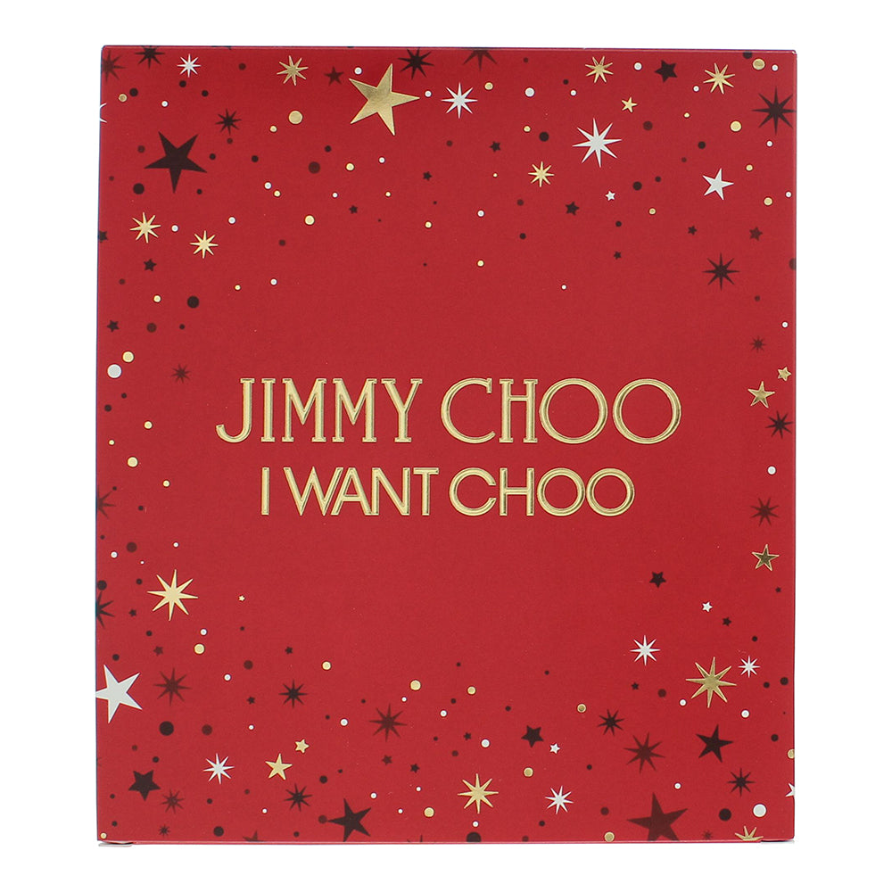 Jimmy Choo I Want Choo 2 Piece Gift Set: Eau de Parfum 60ml - Body Lotion 100ml - Box