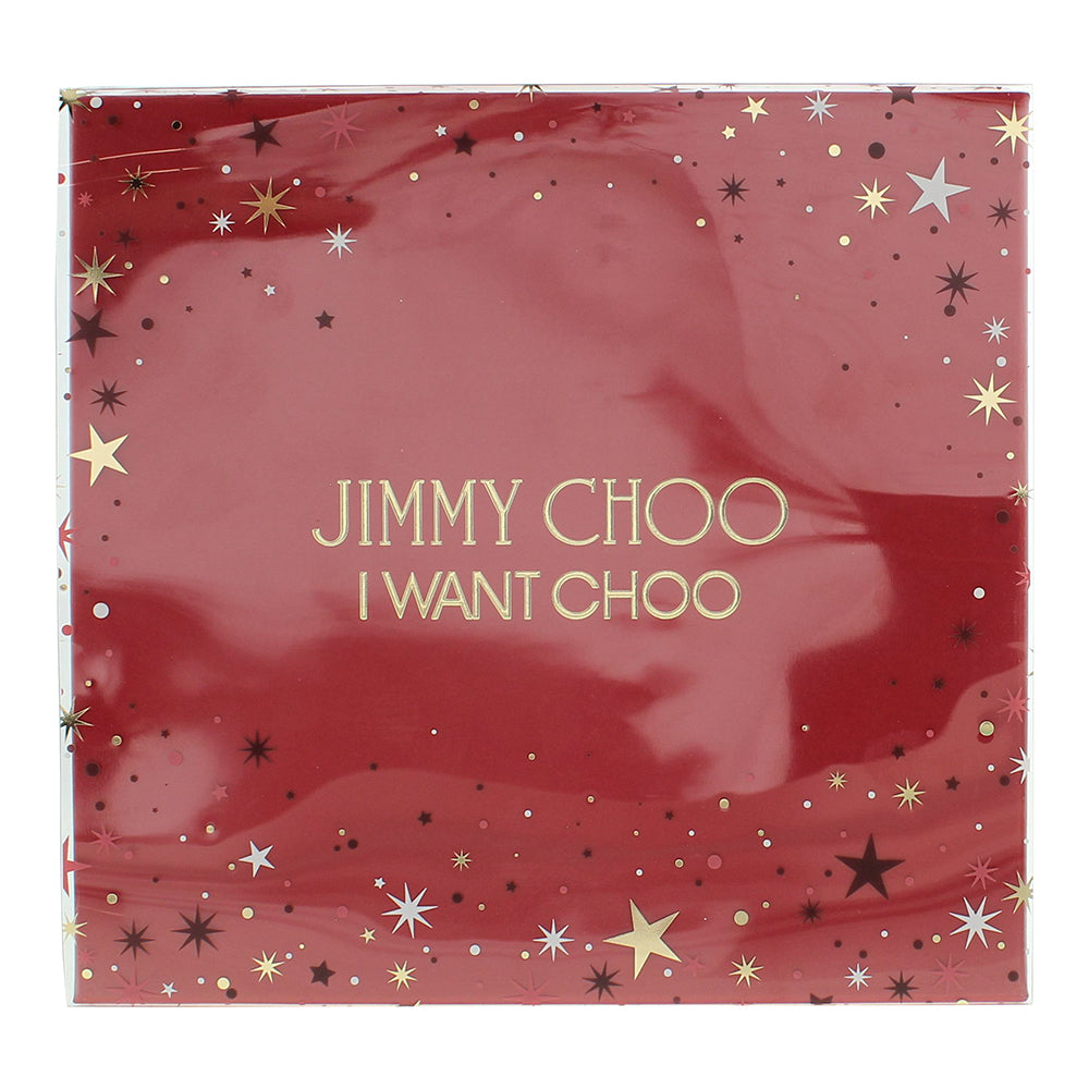 Jimmy Choo I Want Choo 2 Piece Gift Set: Eau de Parfum 60ml - Body Lotion 100ml - Box