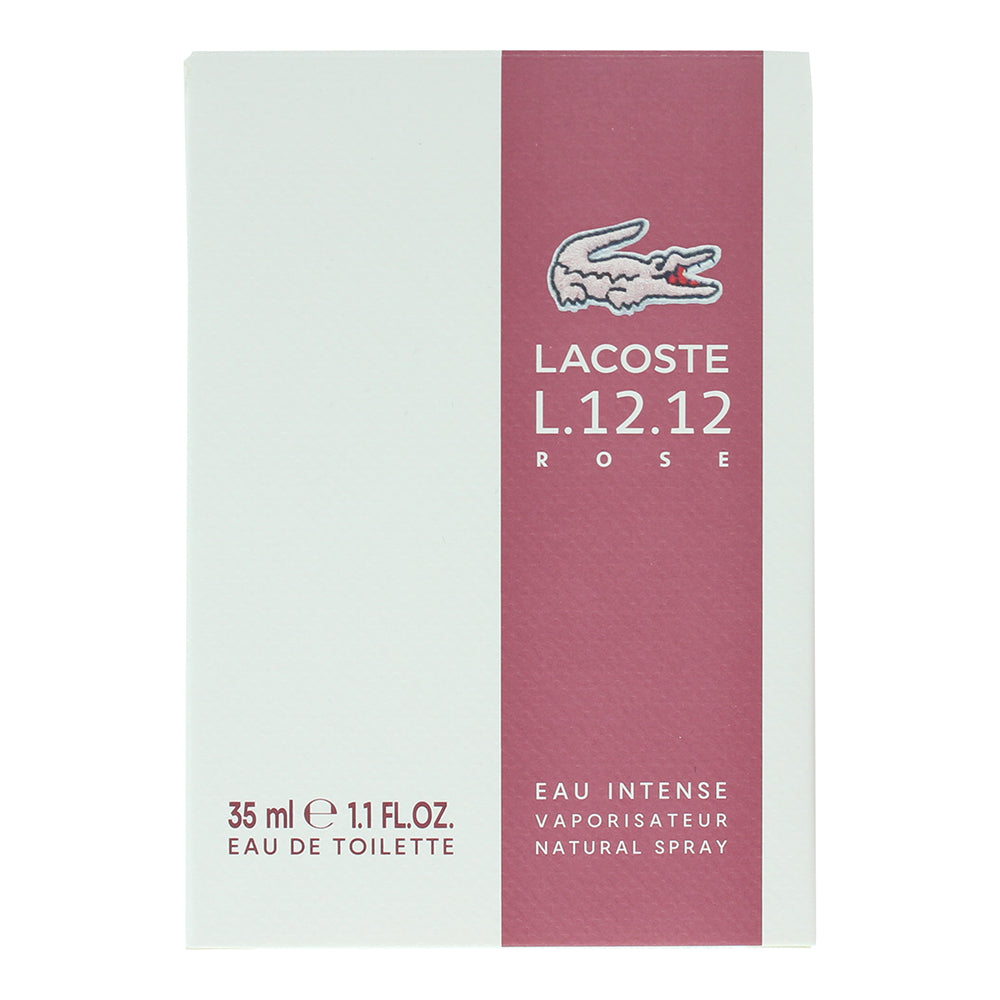 Lacoste Eau de Lacoste L.12.12 Rose Eau Intense Eau de Toilette 35ml - Box