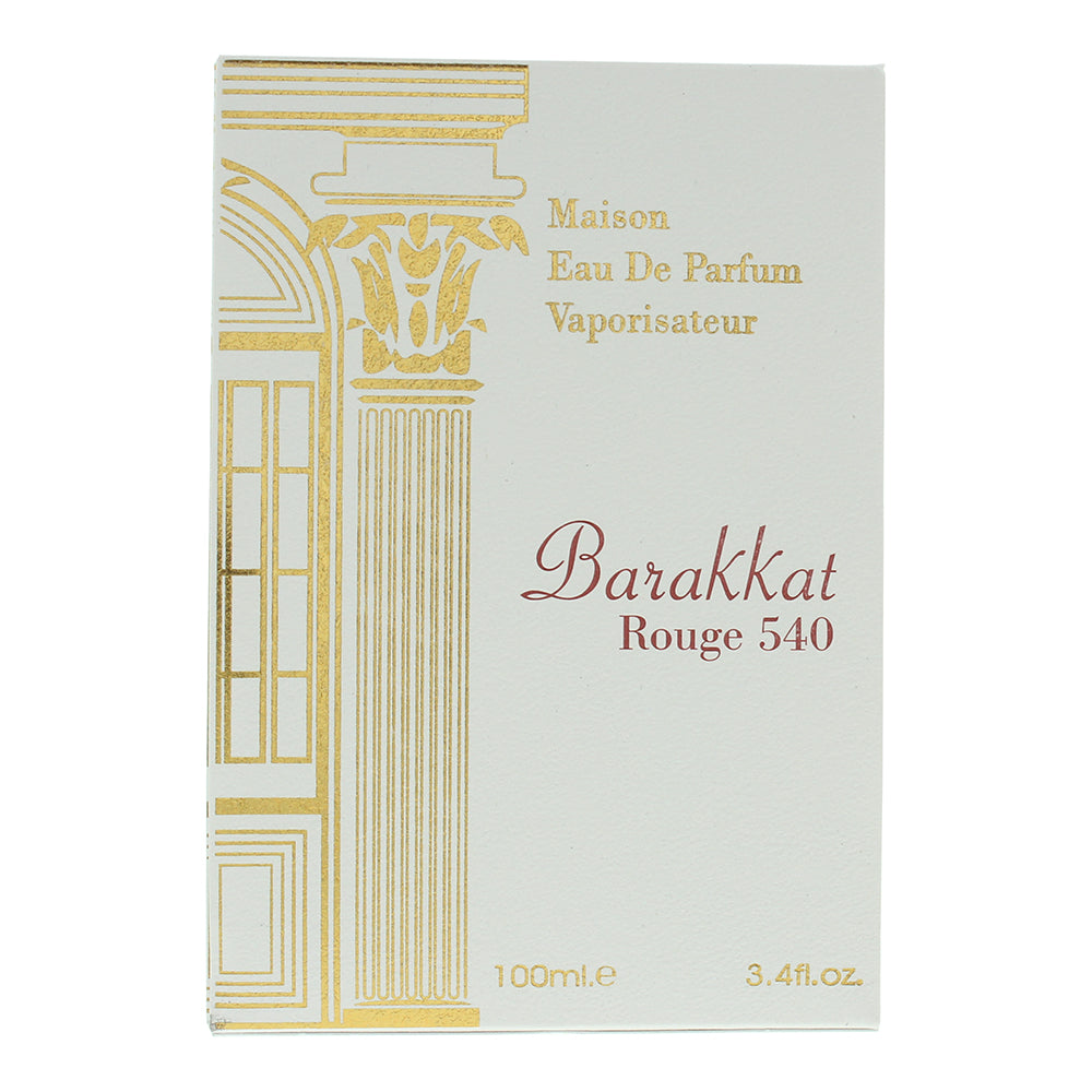 Maison Barakkat Rouge 540 White Extrait de Parfum 100ml - Box