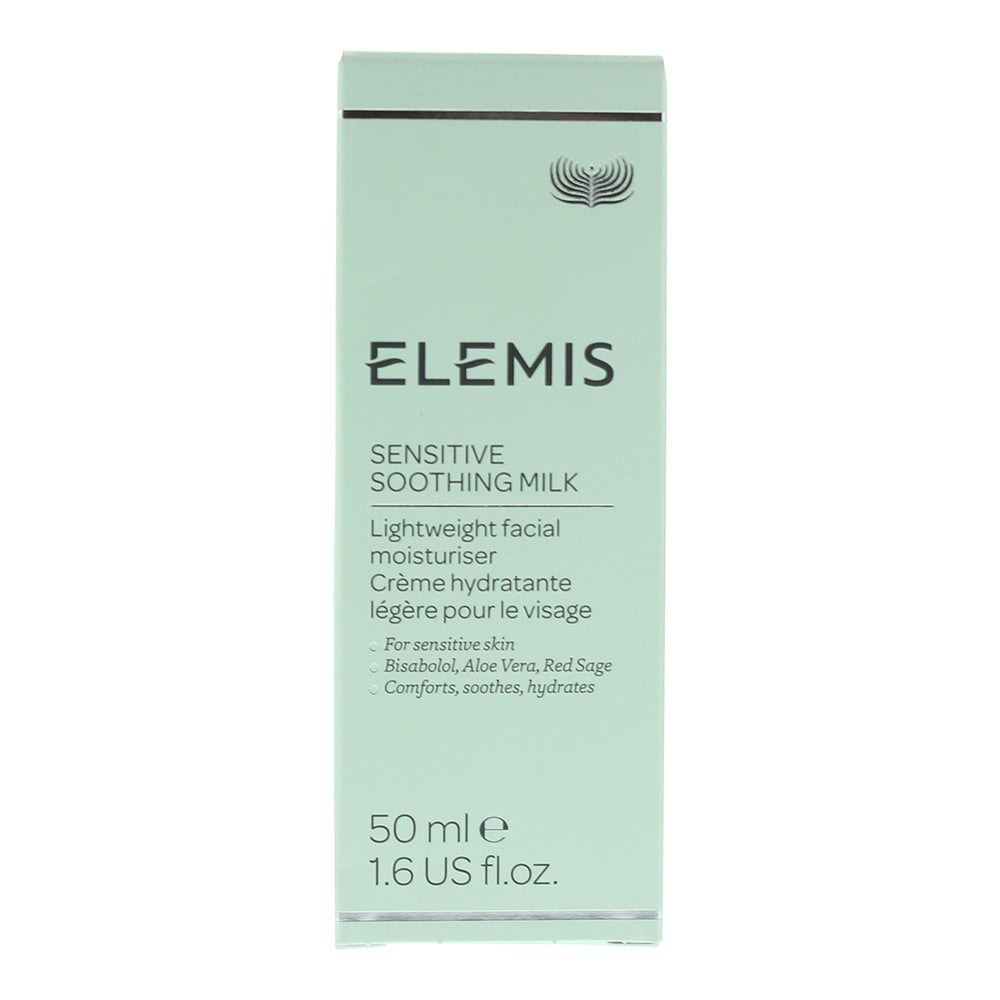 Elemis Sensitive Soothing Milk Lightweight Facial Moisturiser 50ml - Box