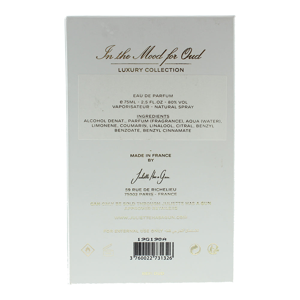 Juliette Has A Gun In The Mood For Oud Eau de Parfum 75ml