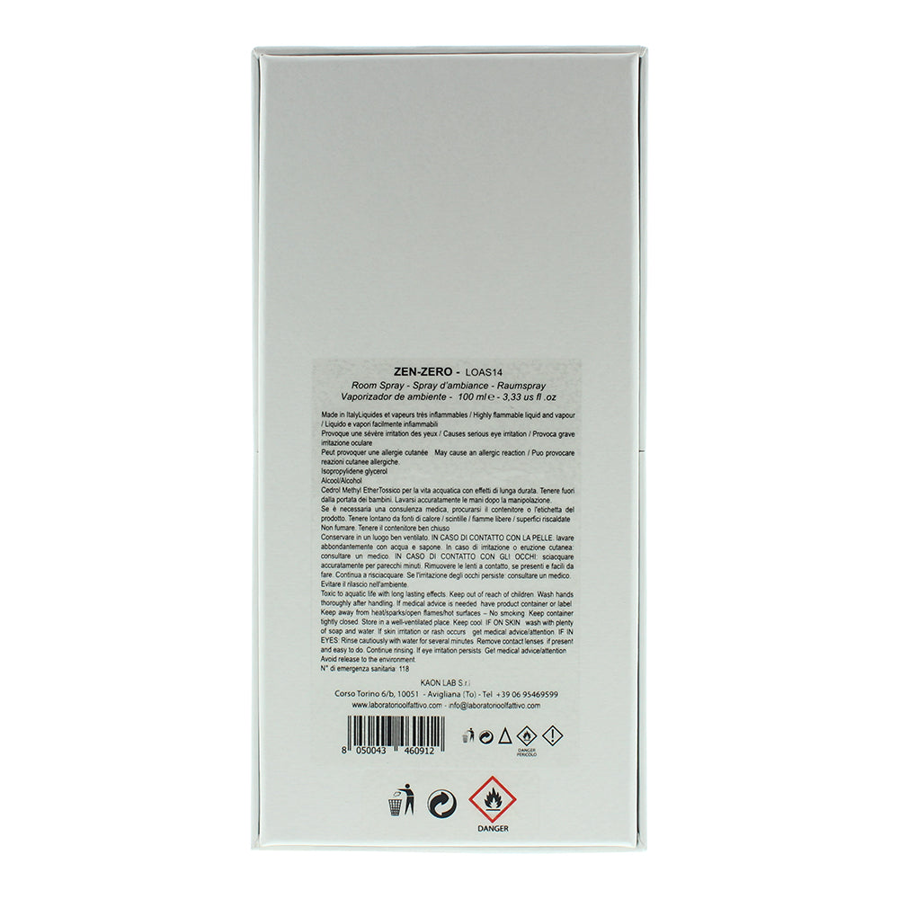 Laboratorio Olfattivo Zen-Zero Room Spray 100ml