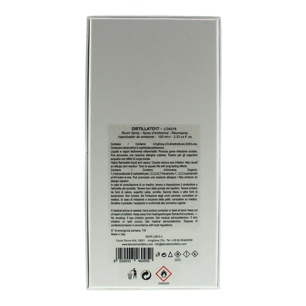 Laboratorio Olfattivo Distillato 17 Room Spray 100ml