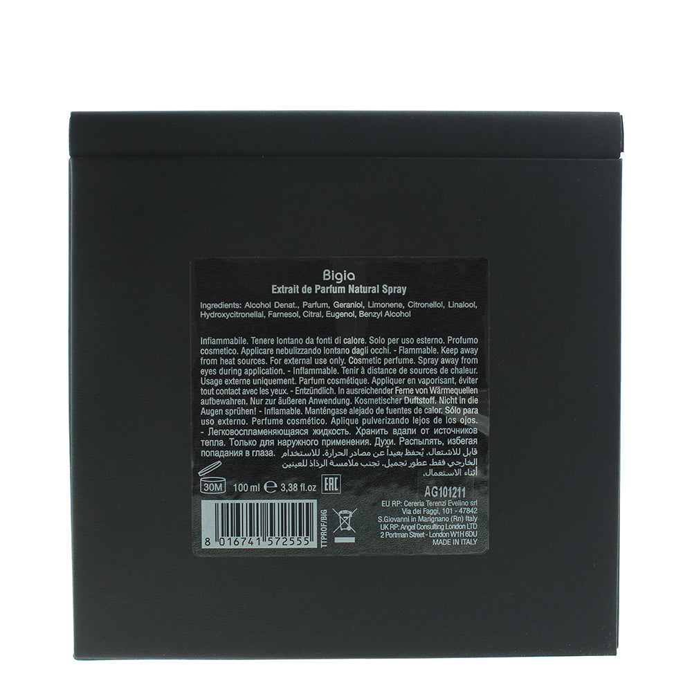 Tiziana Terenzi Bigia Anniversary Collection Eau de Parfum 100ml - Ingredients