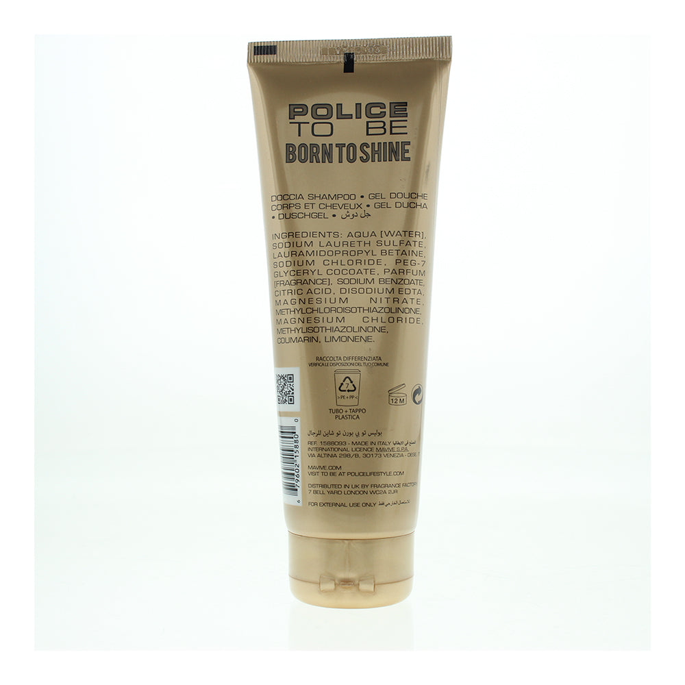 Police To Be Born To Shine Body Shampoo 100ml