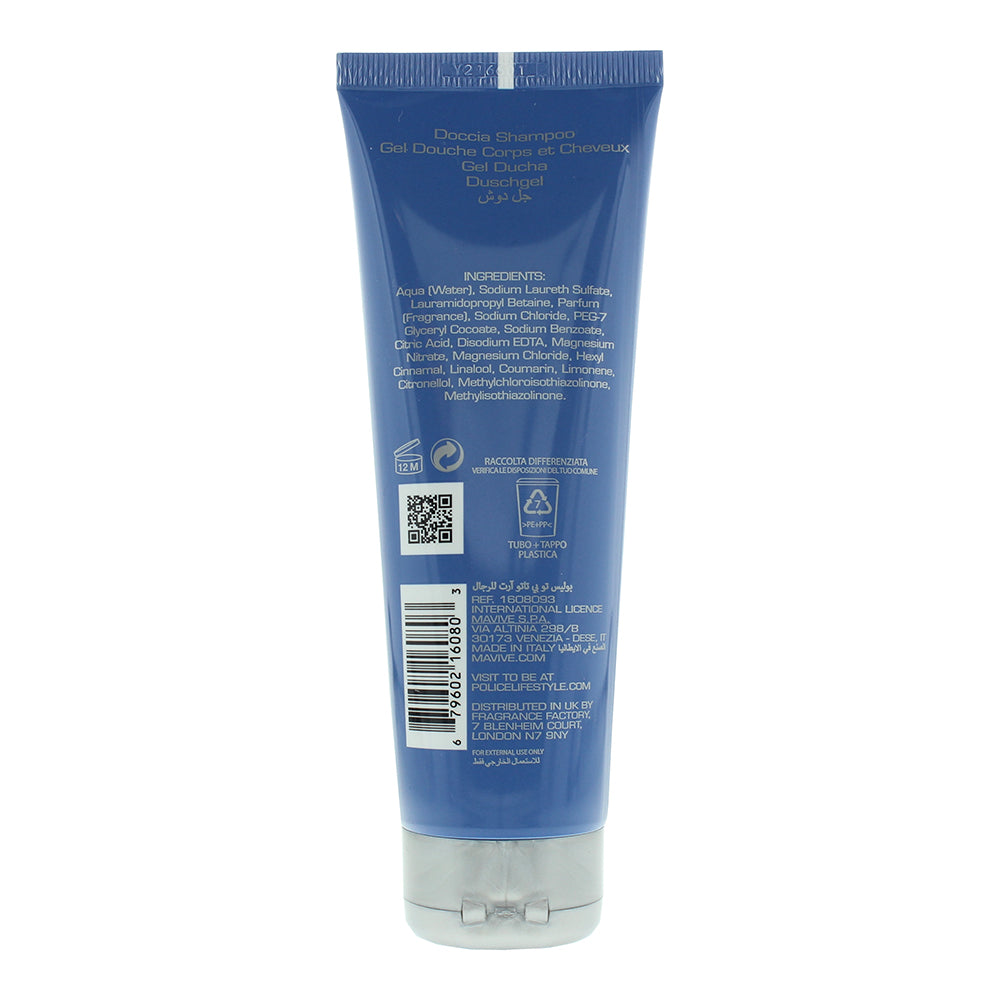 Police To Be Tattooart Body Shampoo 100ml