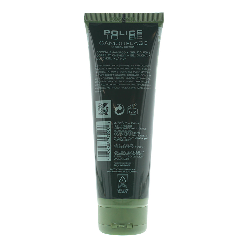 Police To Be Camouflage Body Shampoo 100ml