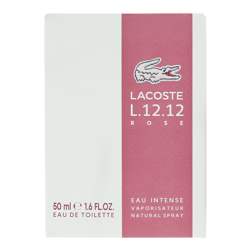 Lacoste L.12.12. Rose Eau Intense Eau de Toilette 50ml - Box
