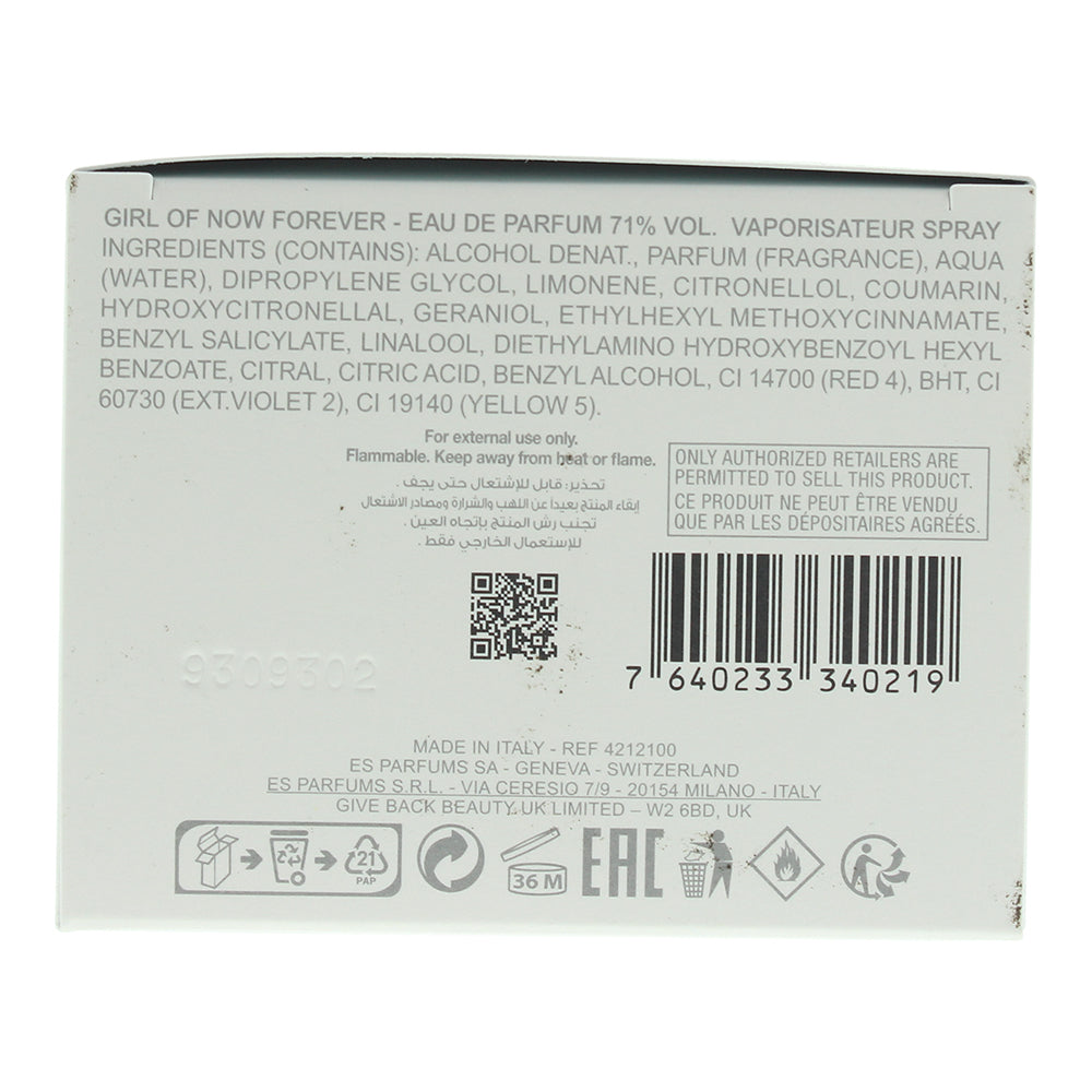 Elie Saab Girl Of Now Forever Eau de Parfum 50ml