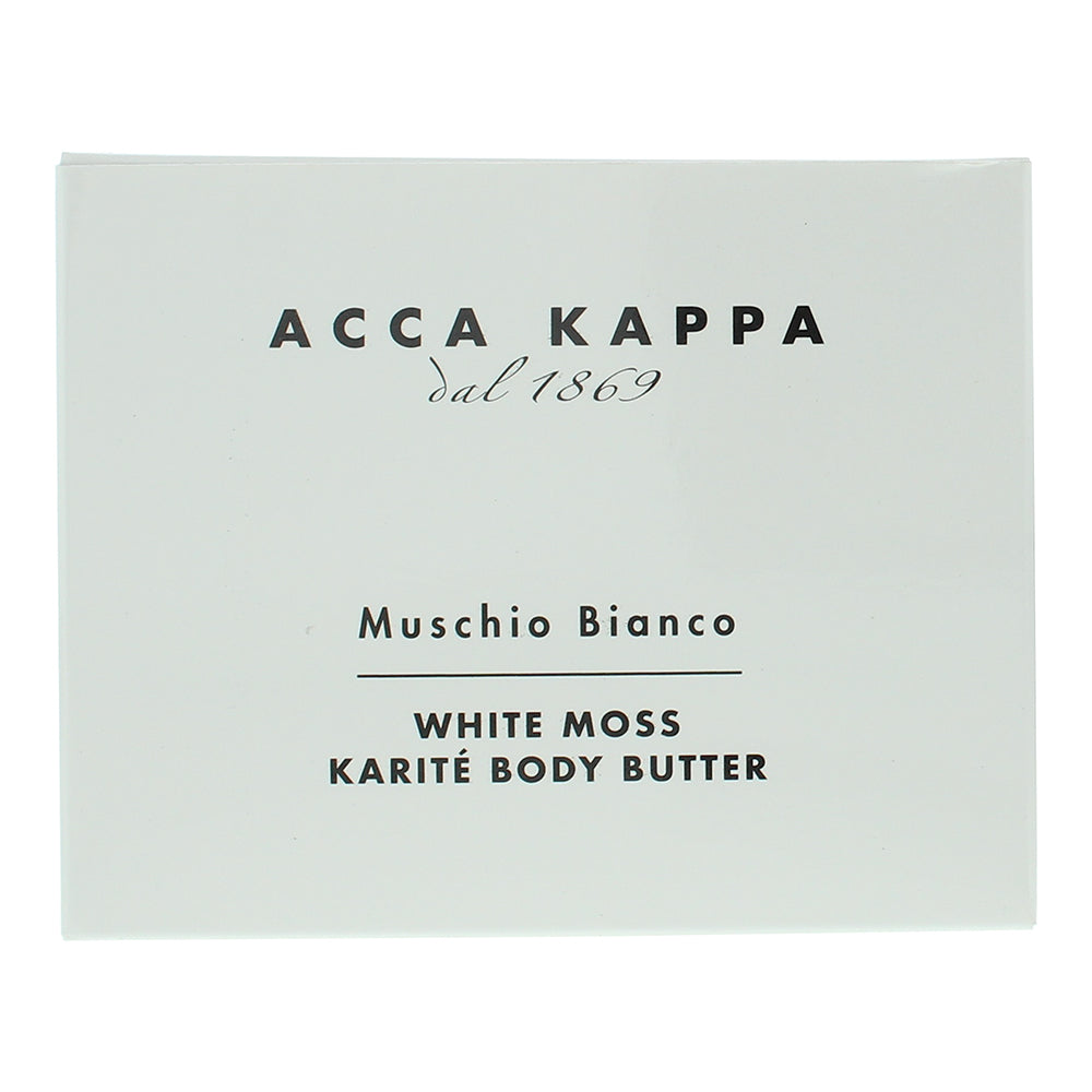 Acca Kappa White Moss Body Butter 200ml - Box