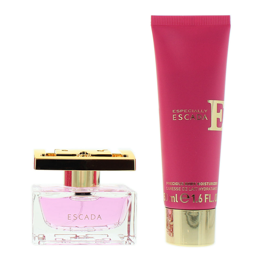 Escada Especially 2 Piece Gift Set: Eau de Parfum 30ml - Body Lotion 50ml - Product