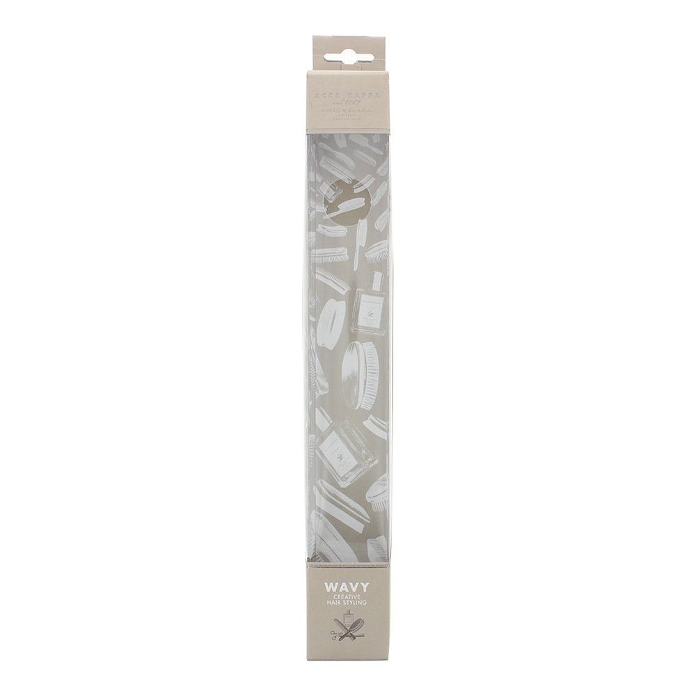Acca Kappa Wavy Cone-Shaped Green Hair Brush
