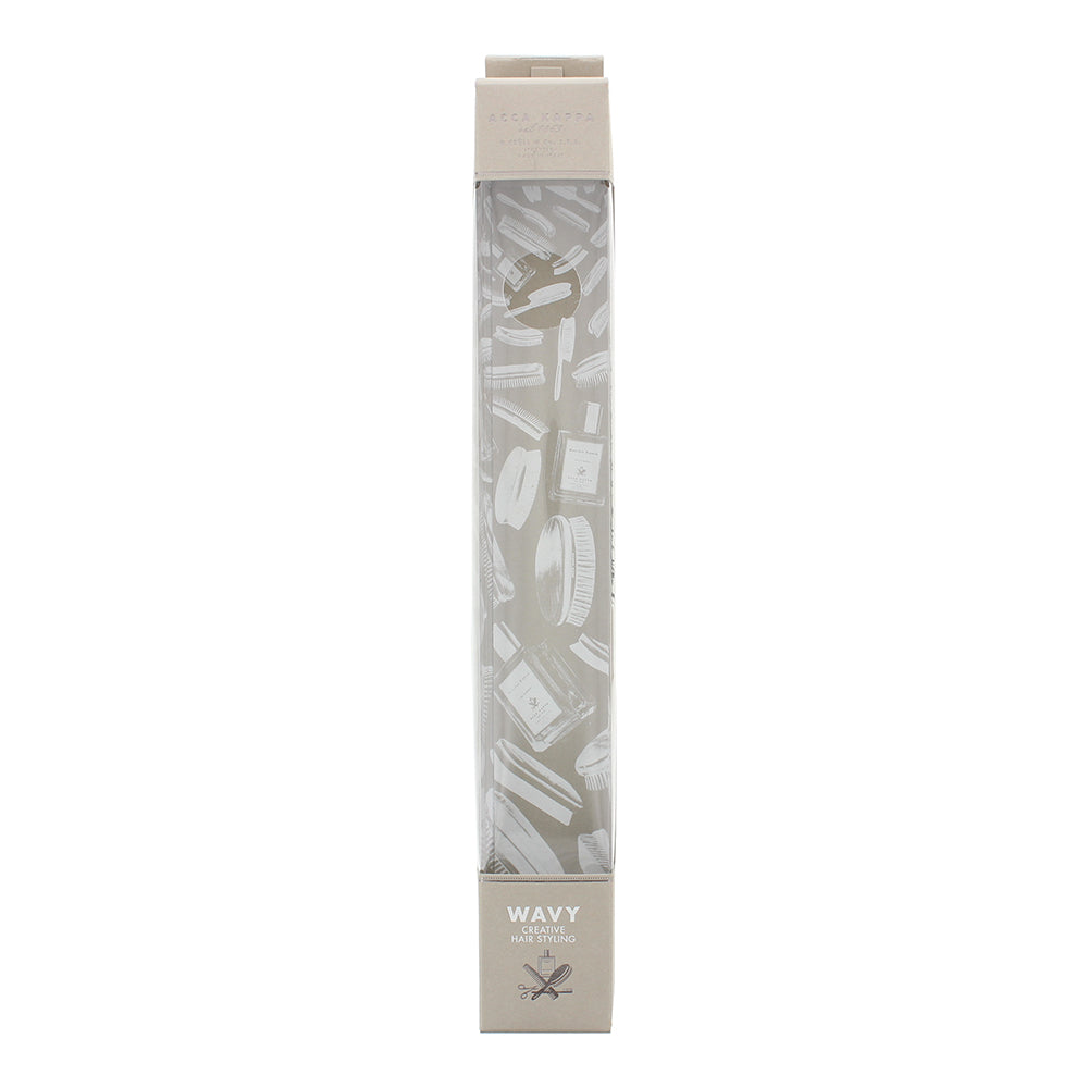 Acca Kappa Wavy Cone-Shaped Pink Hair Brush