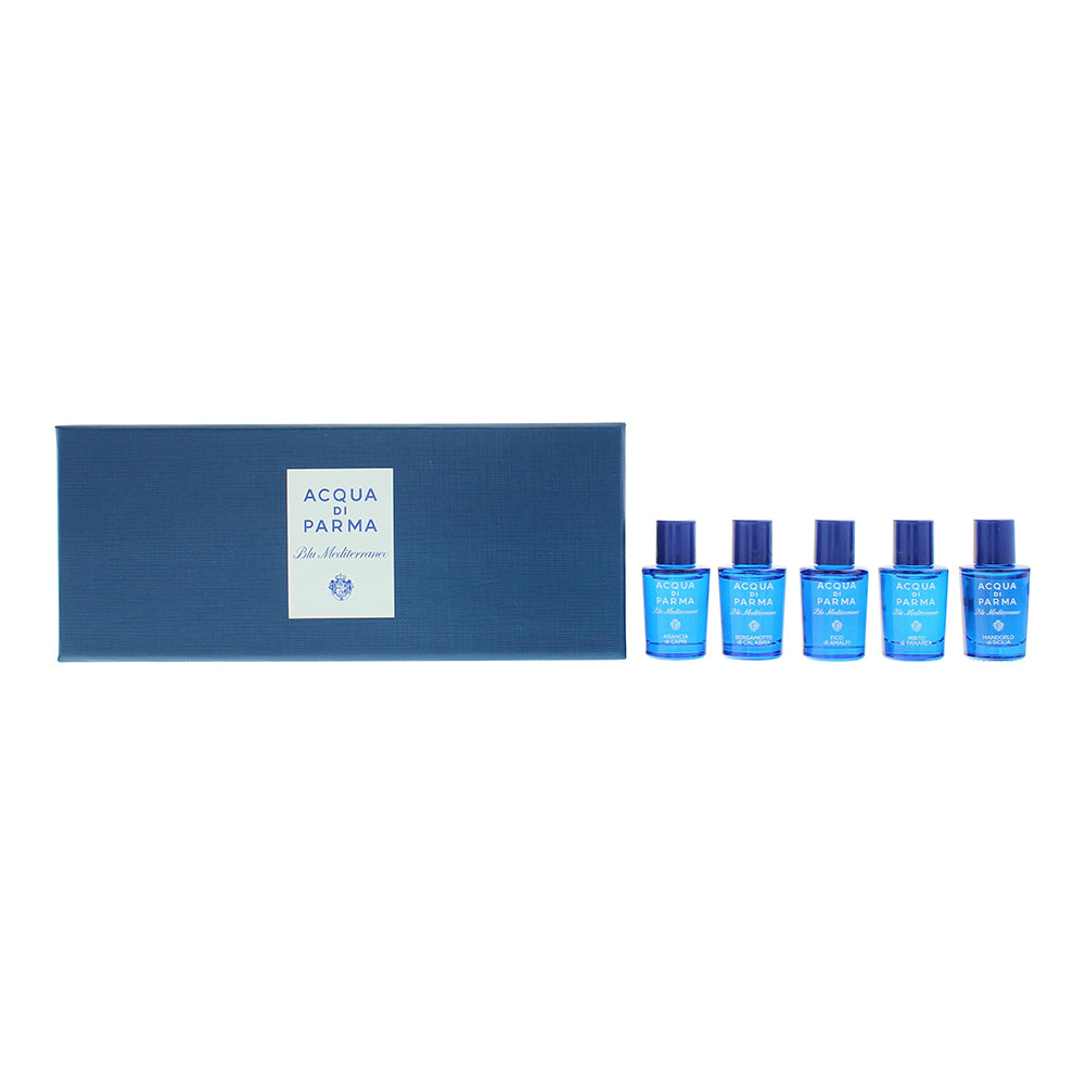 Acqua di Parma Blu Mediterraneo Mirto di Panarea Minature 5 Piece Gift Set: Eau 